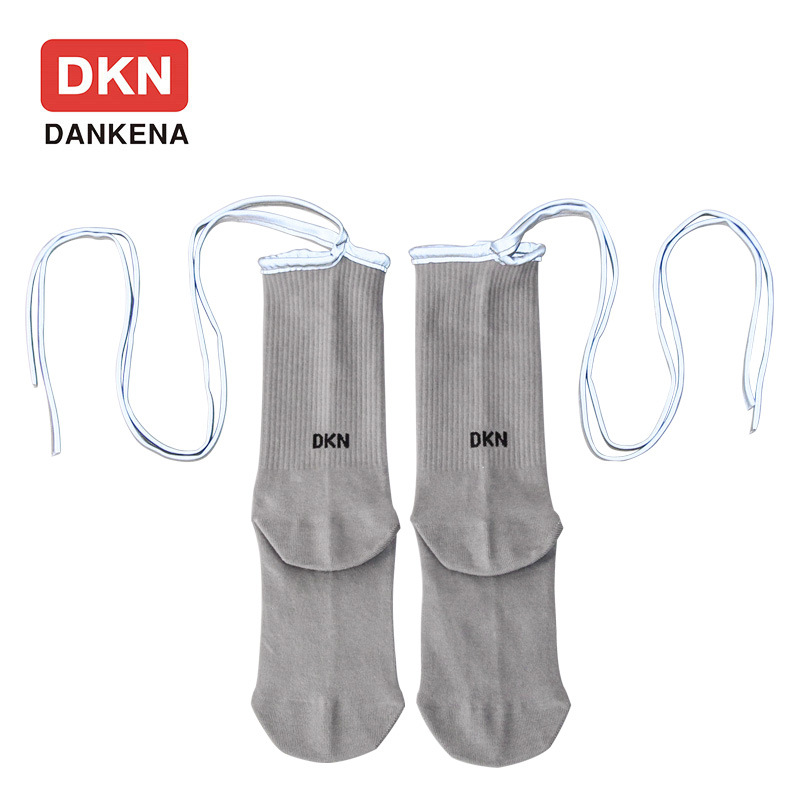 DANKENA Retroreflective Strap  Female Ins Tide Socks Calf Socks Club Personalized Fashion Socks